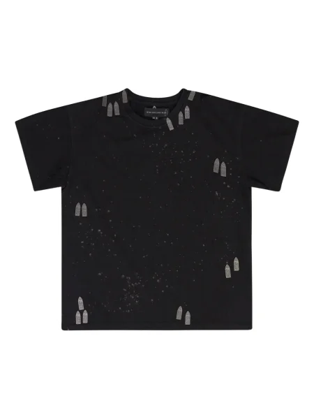 Tricou Who Decides War scurt negru