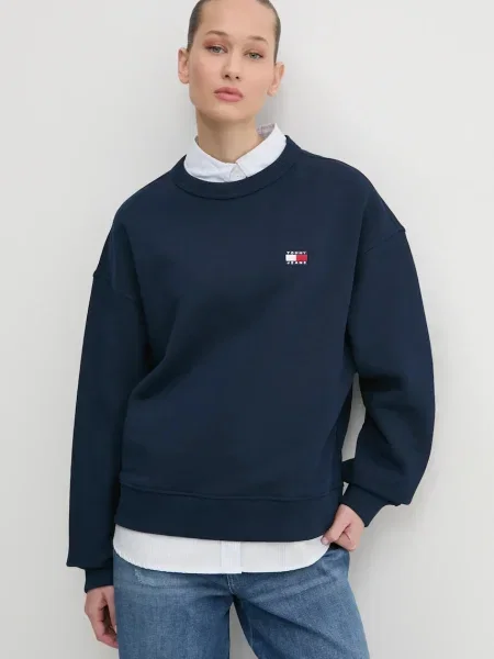 Суитчър Tommy Jeans тъмносиньо