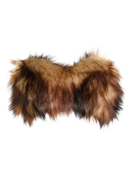 Top Simone Rocha bez ramiączek brązowy