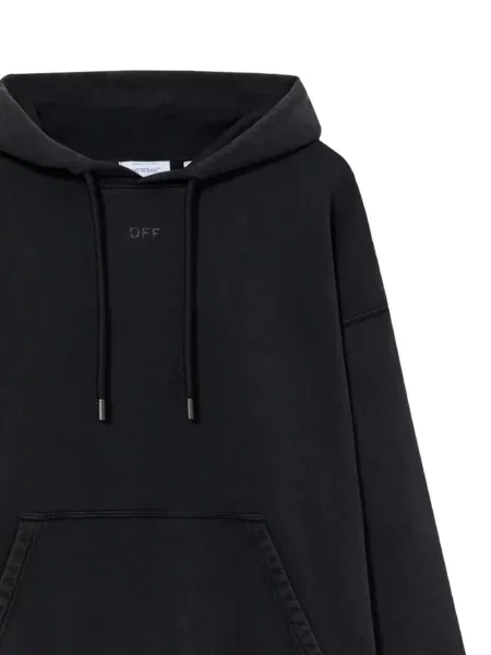 Hanorac cu glugă Off-white alb