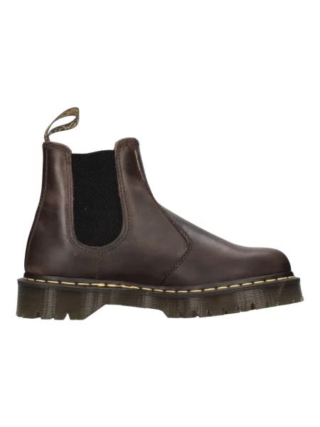 Botki Dr. Martens brązowe