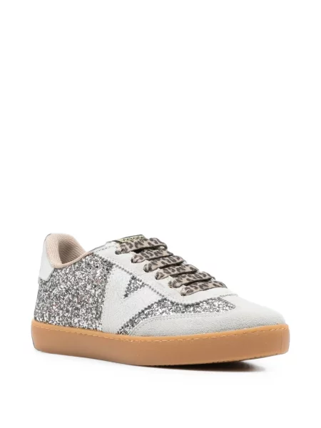 Sneakerși Victoria cu imagine cu model leopard