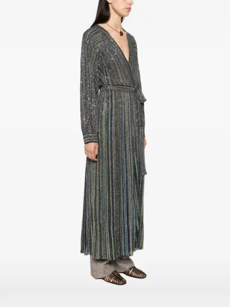 Cardigan Missoni cu paiete albastru