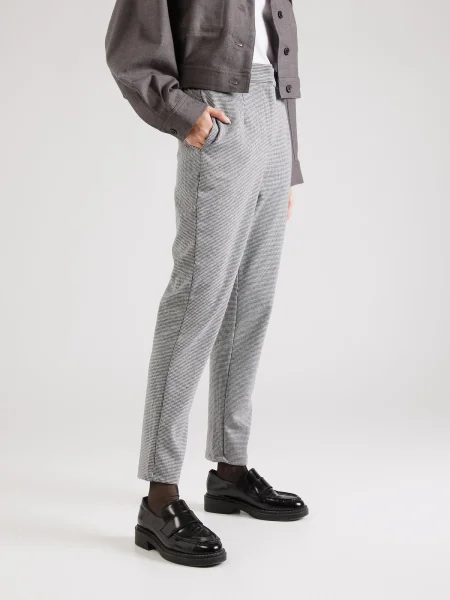 ABOUT YOU Pantaloni cu dungă Jolin negru alb