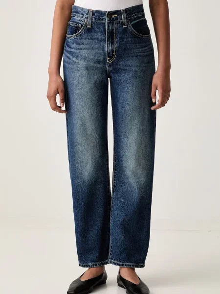 Levi's blugi relaxed fit pentru femei EASY DAD albastru