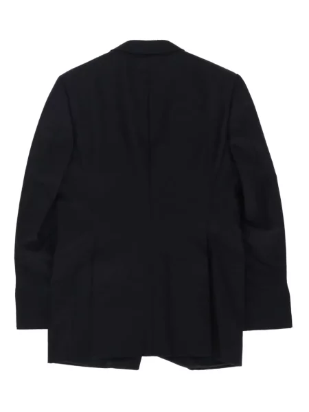 Jednořadé sako Versace Pre-owned modré