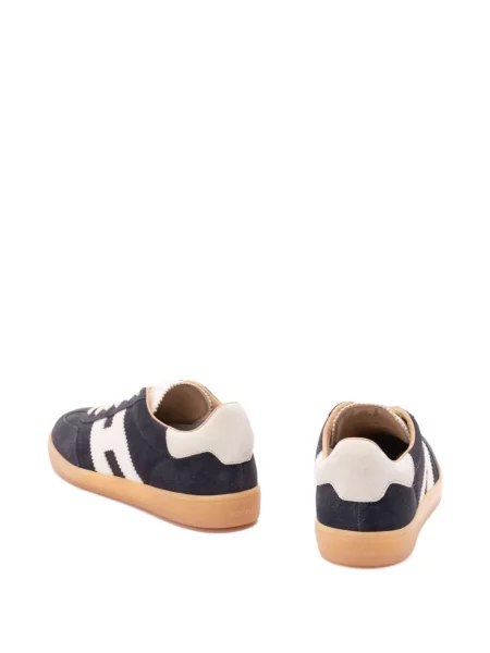 Sneakerși Hogan din piele albastru