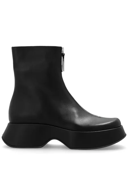 Botine Vic Matié cu platformă negru