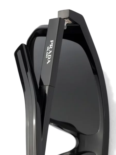 Ochelari de soare Prada cu autograf negru