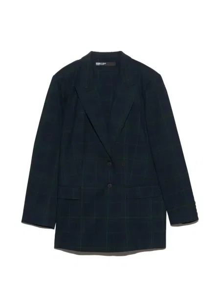 Pantaloni Bimba Y Lola în carouri albastru