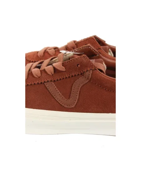 Sneakersy Vans brązowe
