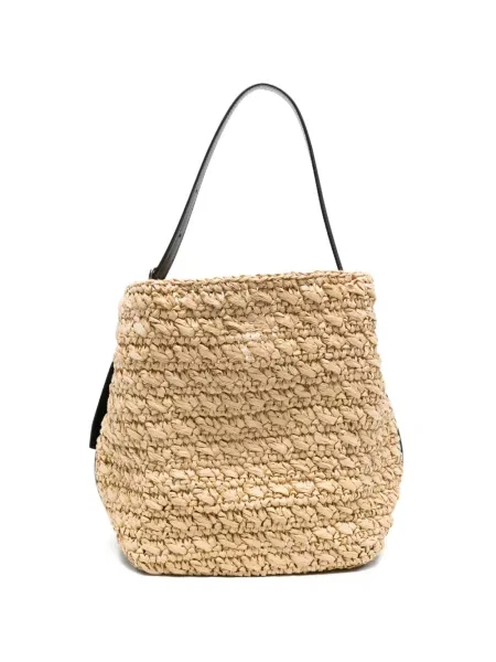 Geantă shopper Toteme cu cataramă cu bretele