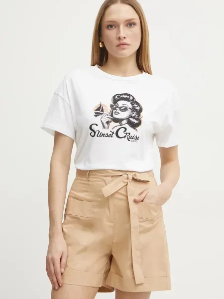 Liu Jo t-shirt biały