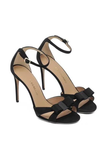 Sandale Ferragamo cu funde negru