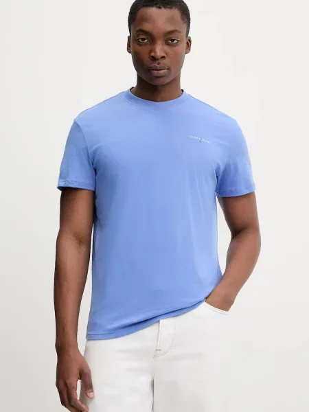 Tommy Jeans tričko fialové