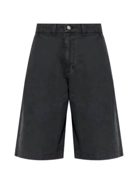 Cu centură pantaloni scurți cargo Allsaints negru