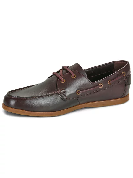 Pantofi Clarks din dantelă maro