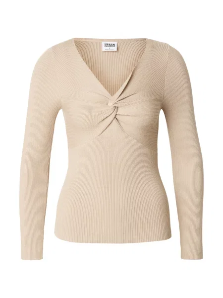 Urban Classics Pulover deschis bej