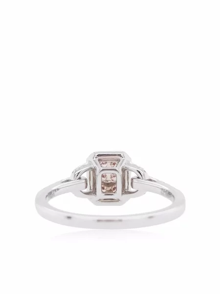 Prsten Hyt Jewelry s argylovým vzorem růžový