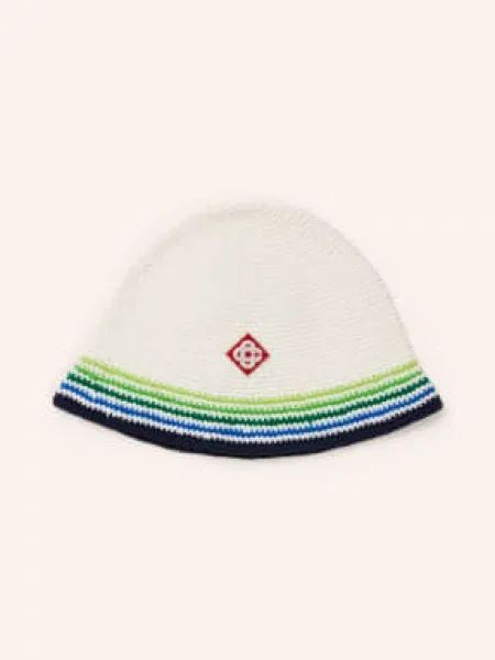Casablanca Kapelusz Typu Bucket Hat weiss biały