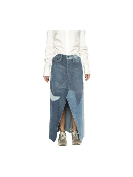 Spódnica jeansowa Levi's niebieska