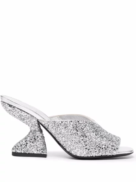 Sandale Ferragamo argintiu