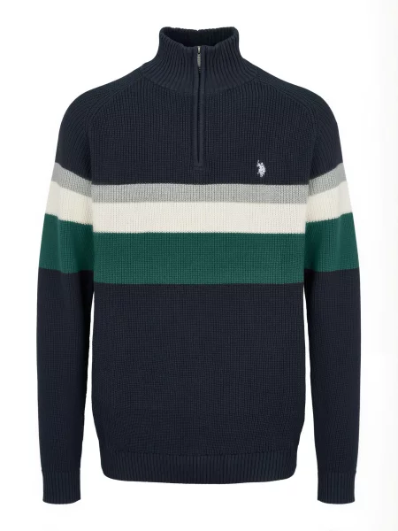 U.S. POLO ASSN. Pulover UMRicco verde