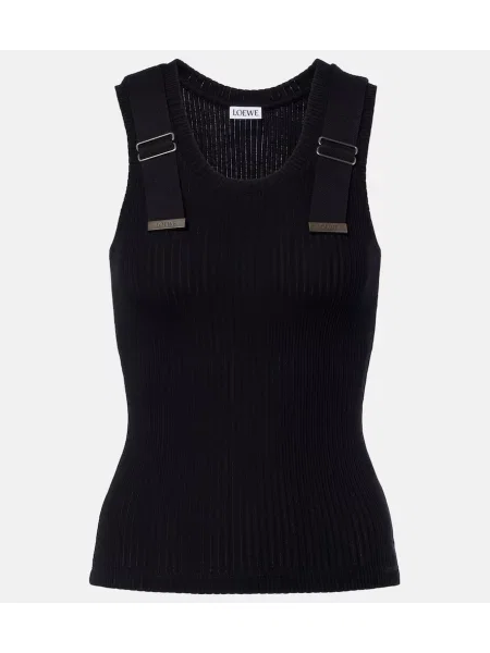 Top Loewe tricotate negru