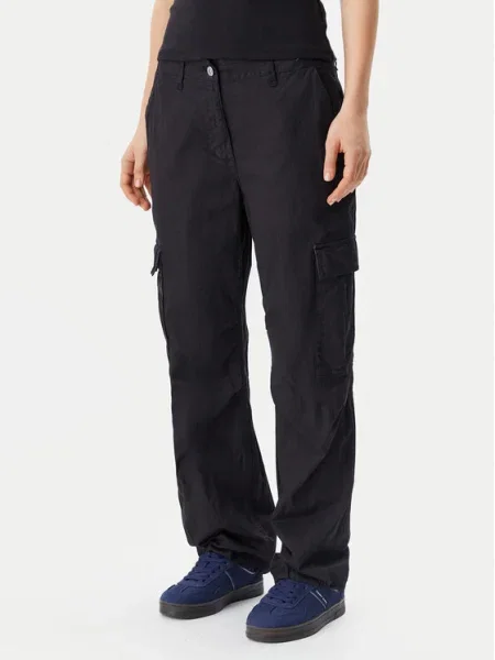 Tommy Jeans nohavice čierna