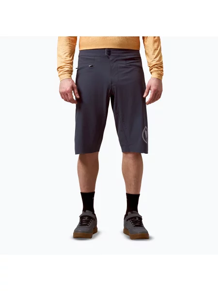 Pantaloni scurți de ciclism pentru bărbați Endura Singletrack Lite Short Std carbon grey gri