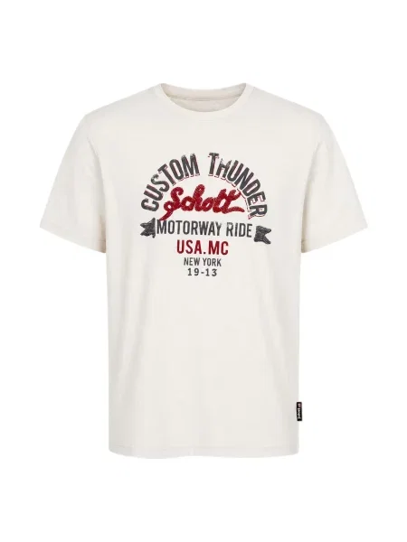 Schott NYC Tricou mai multe culori alb