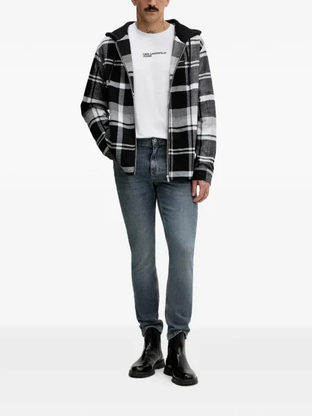 Blugi Karl Lagerfeld Jeans albastru