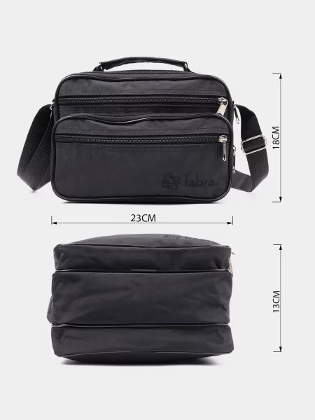 Сумка через плечо Fabra черная