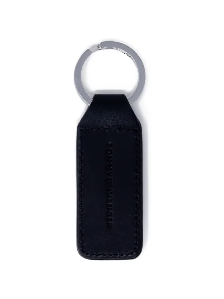 Tommy Hilfiger De piele portofel + breloc negru