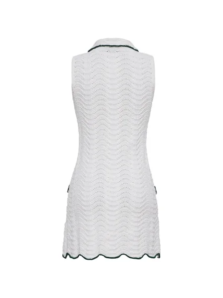 Mini rochie mini Cara Cara de costum mini alb