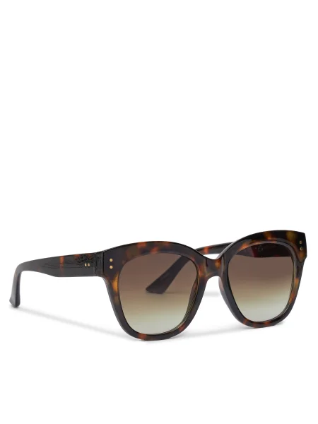 PIECES Ochelari de soare / negru maro