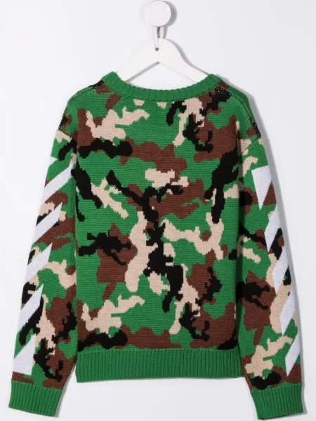Sweter dziecięcy Off-white biały