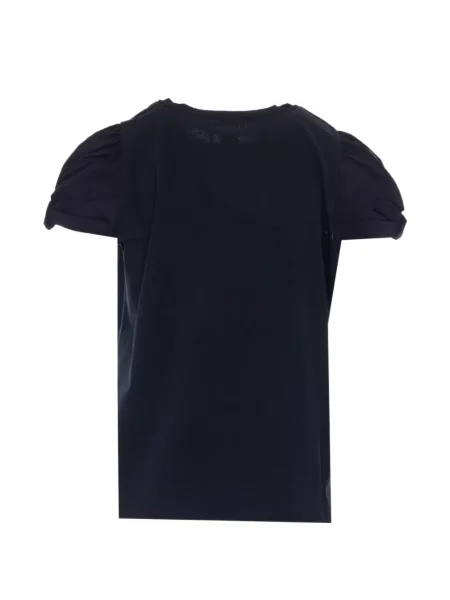 Tricou Twinset cu decolteu rotund negru