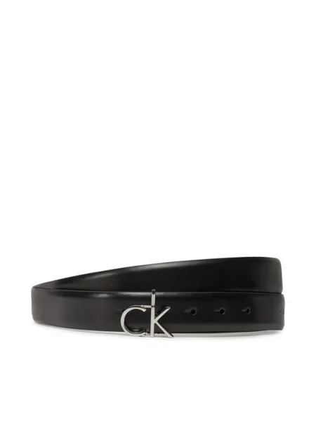 Calvin Klein Dámsky opasok Ck Buckle Belt čierna