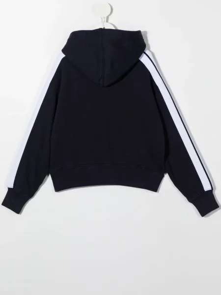 Bluza z kapturem dziecięca Palm Angels niebieska