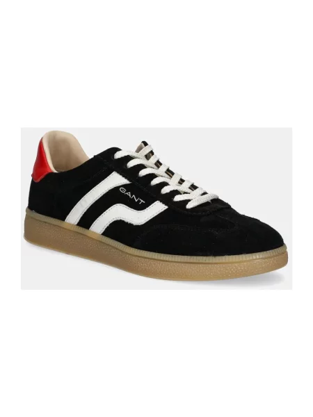 Sneakersy Gant skórzane czarne