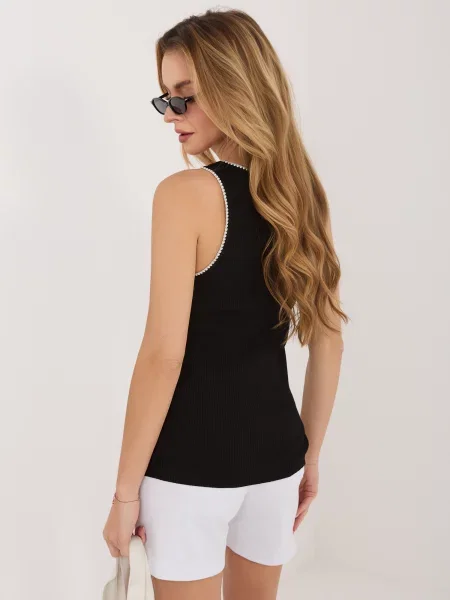 Top Rue Paris negru