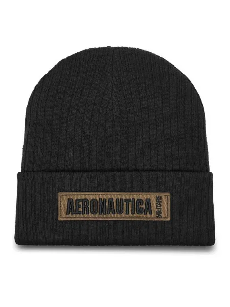 Шапка Aeronautica Militare чорна