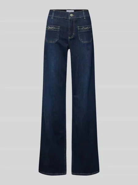 Jeansy rozkloszowane z nakładanymi model ‘LIZ SMART BUCKLE’ Angels