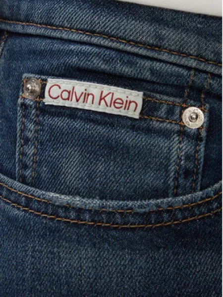 Calvin Klein Jeans Jeans hlače Classic Taper Fit modra
