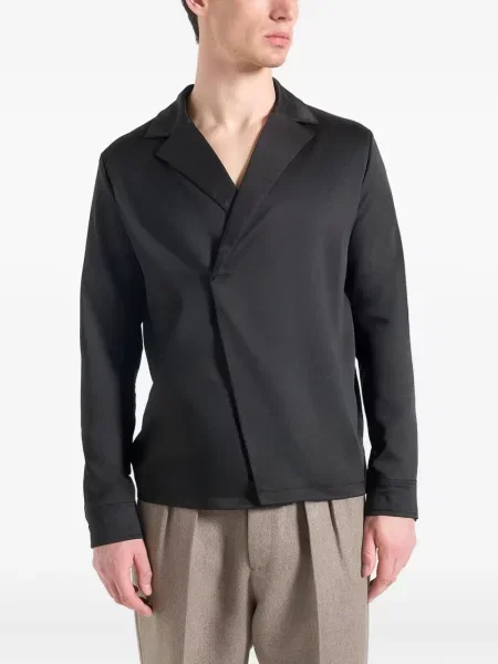 Сатенена риза Manière De Voir черно