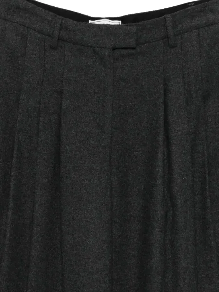 Pantaloni Iceberg plisate gri