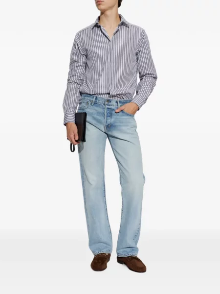 Lung cămașă Tom Ford alb