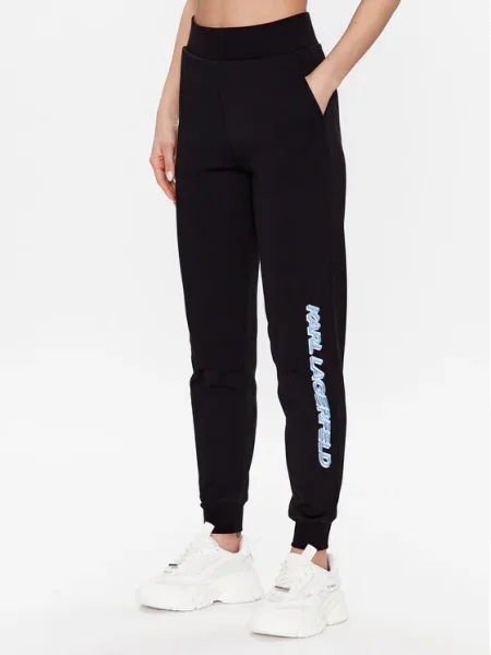 Спортен панталон Karl Lagerfeld черно