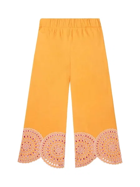 Gyerek nadrág Stella Mccartney narancsszínű